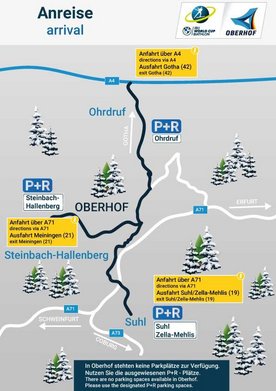 Arrival BMW IBU World Cup Biathlon Oberhof 2024