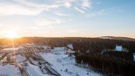 Photo of the arena in oberhof