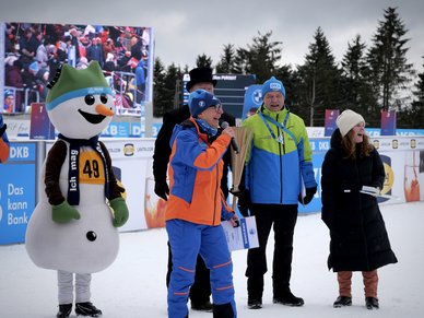 Petra Kühn has been awarded the Thuringian Ski Association's silver badge of honor
