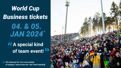 Business ticket World Cup Biathlon Oberhof Business ticket World Cup Biathlon Oberhof