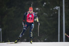 Biathlon athlete Biathlon athlete