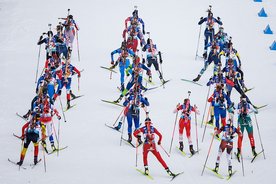 Biathlon athletes